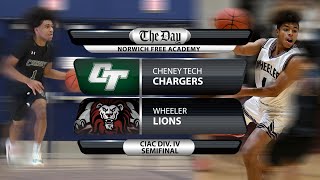 Watch live: Wheeler vs. Cheney Tech boys' basketball Div. IV semifinal