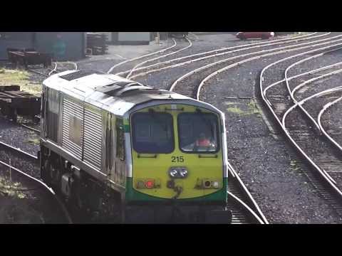 Irish Rail class 201 (215) shunting at North Wall