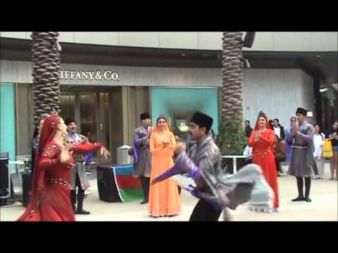 Azerbaijani Dancers Perfom in Santa Monica, CA