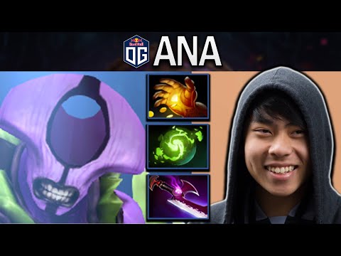 OG.ANA SMURF FACELESS VOID WITH UNORTHODOX BUILD - DOTA 2 GAMEPLAY