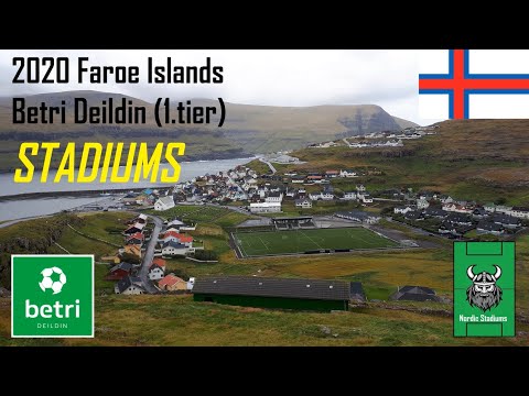 2020 Faroe Islands Betri Deildin football stadiums