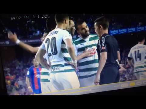 Crazy Penalty Barcelona vs Eibar- Jordi Alba