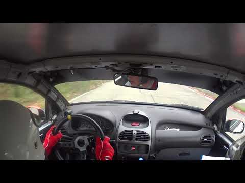 7 runda SMT 2021 K.Lepiarski, G.Pielka Peugeot 206 przejazd 5 onboard