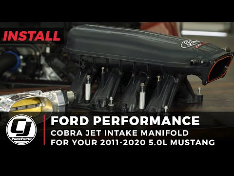 2011-2022 Mustang Install | Ford Performance Cobra Jet Intake Manifold