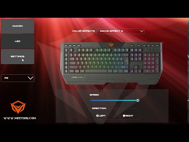 كيبورد ميشن k9420 RGB