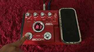 Video thumbnail for Efek Bass Zoom B2.1u (sound demo) by Helmi Ami
