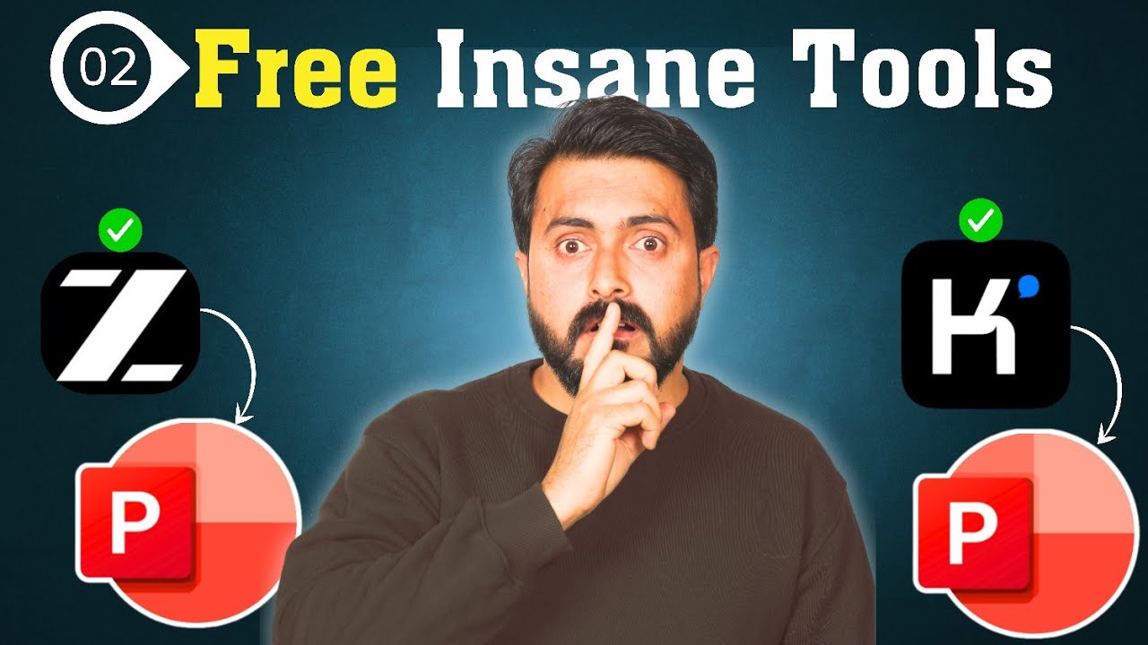 FORGET paid AI tools for PowerPoint Presentations | Two FREE AI tools for PPTs