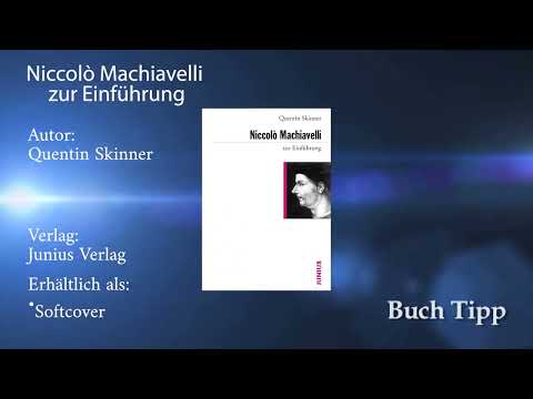 TV.Berlin Buchtipp | Niccolò Machiavelli zur Einführung