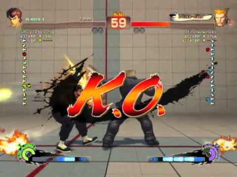 Finelikewine49 (Gu) vs SmugDa Beast (Fe) SSF4 AE 2012