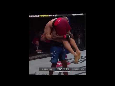 Derek Brunson SLAMS Elias Theodorou