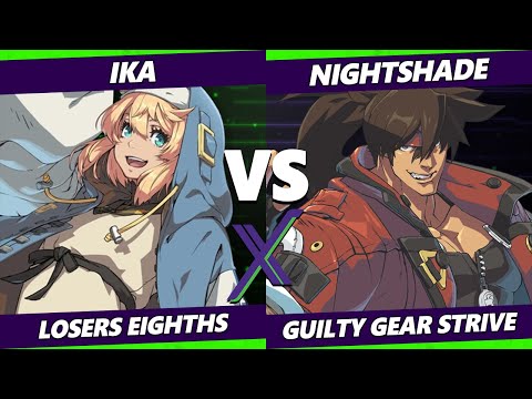 F@X 473 Top 8 - ika (Bridget, Baiken) Vs. Nightshade (Sol) Guilty Gear Strive