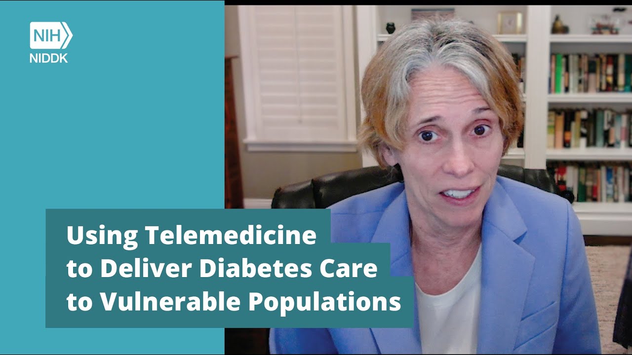 Still image from the Using Telemedicine to Deliver Diabetes Care to Vulnerable Populations YouTube video