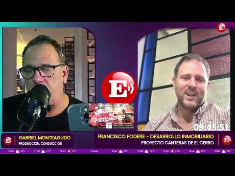 BUENA IDEA. Desarrollar un complejo turístico en El Cerro. Lo hablamos con Francisco Foderé.