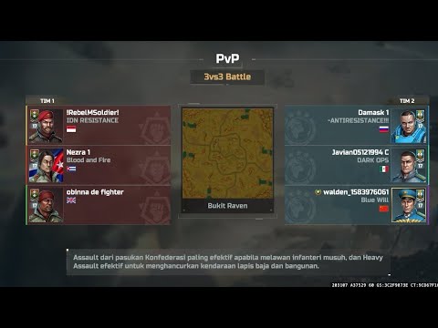 Resistance 169(3v3  don't like strategy Tricky Unit)