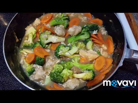 No Oil Vegetables Stir Fry with Oyster Sauce ||...