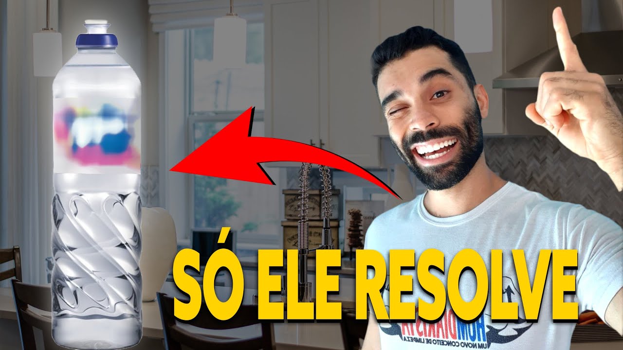 Como limpar a CASA INTEIRA com APENAS UM PRODUTO