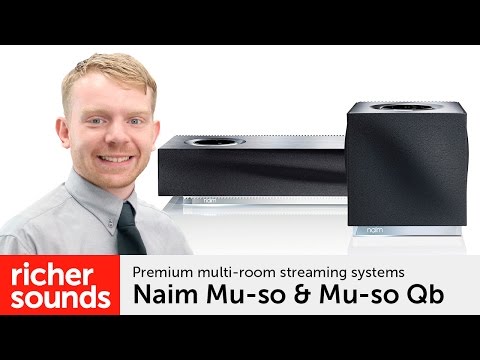 Naim Mu-so & Mu-so Qb - multi-room speakers | Richer Sounds