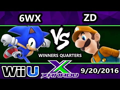 @X 168 - ZD (Luigi) Vs. Circa | 6WX (Sonic) Winner's Quarters - Smash Wii U - Smash 4