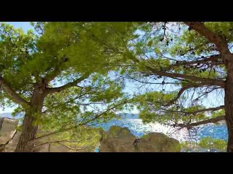 4K 🌞 Brela beach 🏖💙 Croatia 🇭🇷