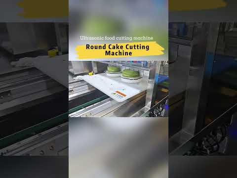 Ultrasonic cake cutting machine #cake #ultrasonicmachine #ultrasonic