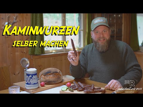 🔥 Kaminwurzen aus Reh & Schwarzwild – Wildwurst selber machen | Rezept, Räuchern & Trocknen