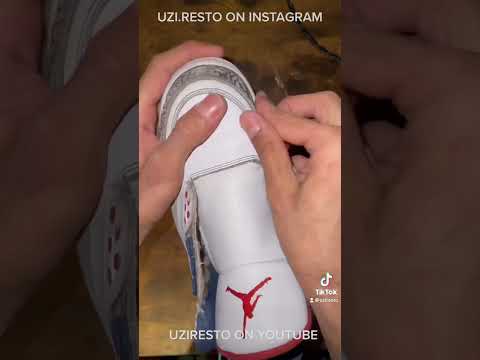 Jordan 3 true blue 2016 Full Restoration