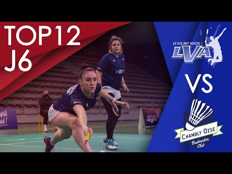 INTERCLUBS TOP12 - J6 - Le Volant Airois / Badminton Club Chambly Oise