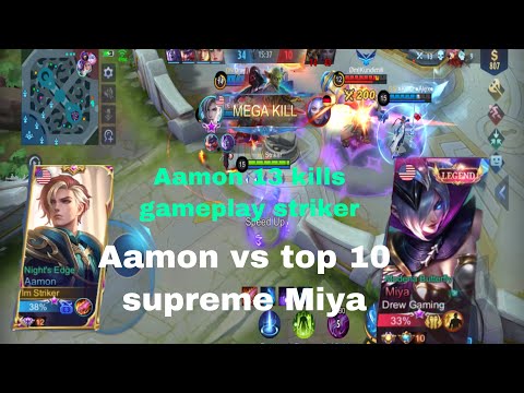 What happens when you play Aamon on rank top 10 supreme vs Aamon endless blast ultimate delete enemy