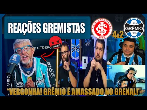 REAÇÕES GREMISTAS - INTERNACIONAL 4x2 GRÊMIO - GAUCHÃO 2026 - VAMOS RIR DO GRÊMIO!