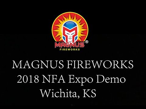 Magnus Fireworks NFA 2018 Expo Demo