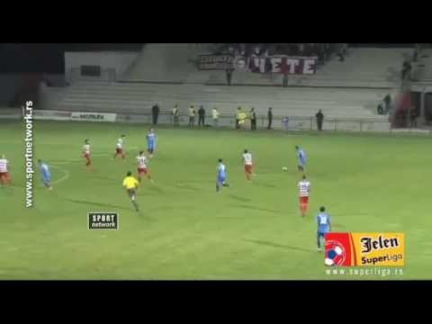 JSL 2014/15: 9.Kolo: Borac - Vojvodina 1:1 (1:0)