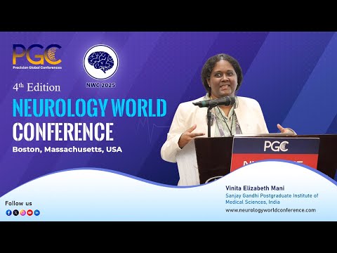 Vinita Elizabeth Mani - Testimonial at Neurology World Conference (NWC) 2025, Boston, USA