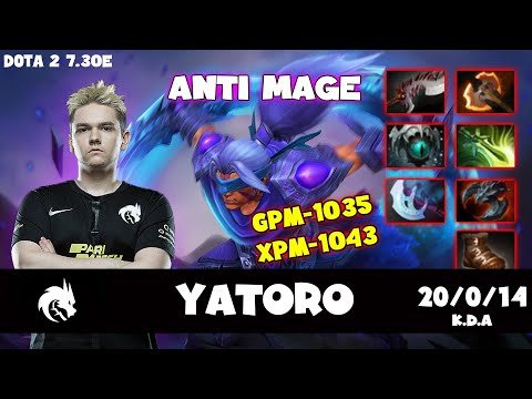 Yatoro - Anti mage Carry Unstoppable Highlights | 7.30e Update patch | Dota 2 Pro Gameplay