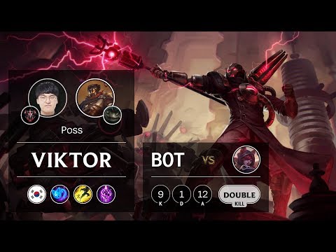 Viktor Bot vs Xayah - KR Grandmaster Patch 9.18