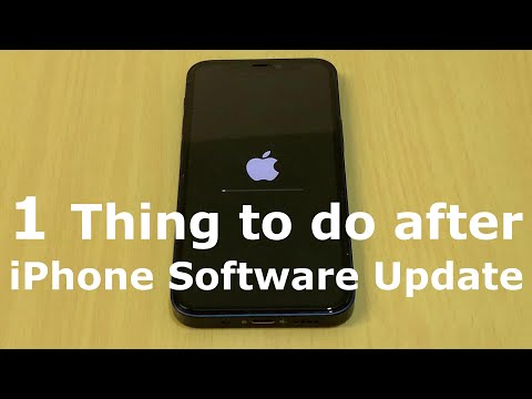 1 Thing You Need to do after iPhone's Software Update Each Time