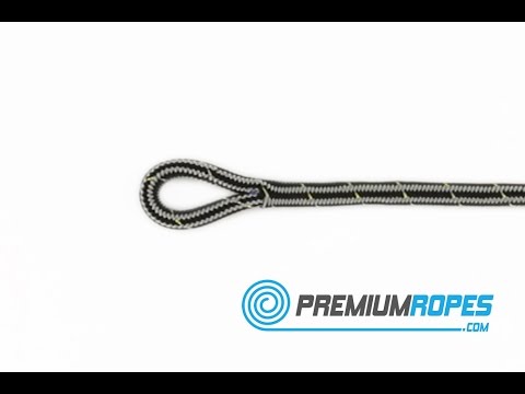 7.3.2 Eye-splice in double braided rope with Dyneema or Vectran core using the cover