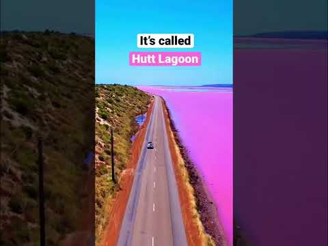 O LAGO ROSA da Austrália!