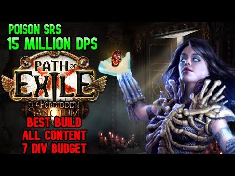 [PoE 3.20] Poison SRS Build Guide - Best Minion Build - Path of Exile Forbidden Sanctum