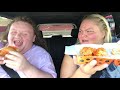 Two rednecks trying KFC's CHEETOS CHICKEN SANDWICH (food review)