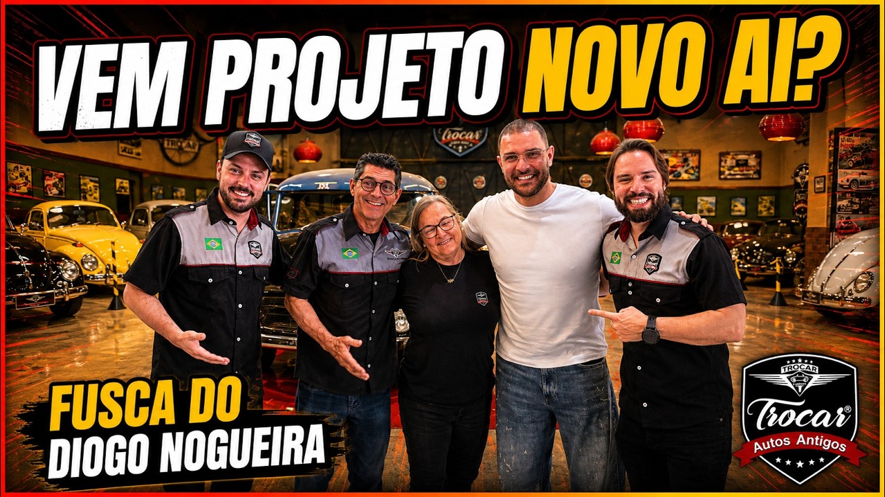 Diogo Nogueira na TROCAR! 🎶 Vamos Restaurar o FUBICA? 🤔
