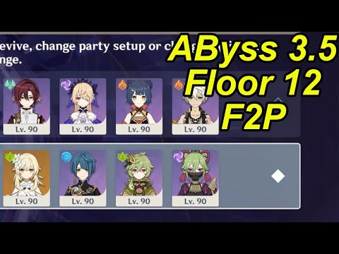 [F2P Guide] 4 Star Weapons Spiral AByss floor 12 genshin impact