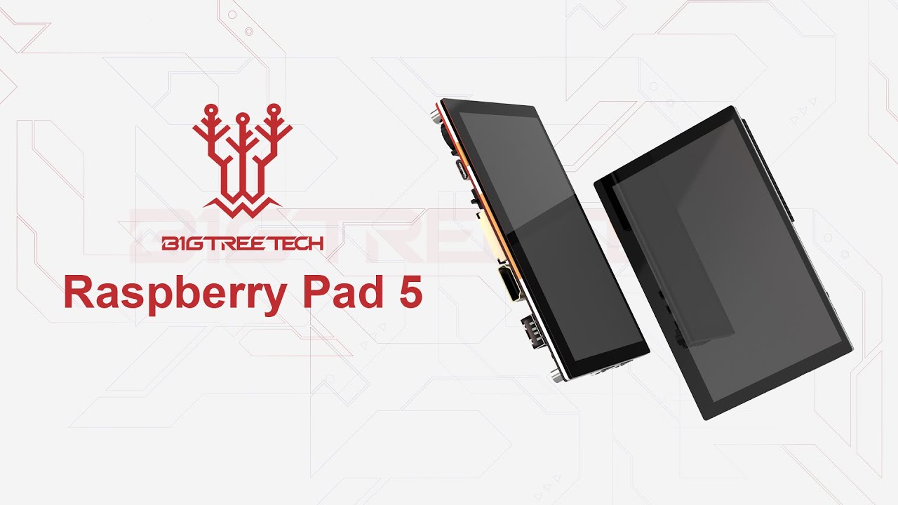 Raspberry Pad 5 - 5-inch IPS Capacitive Touch Screen for CM4 and Kits