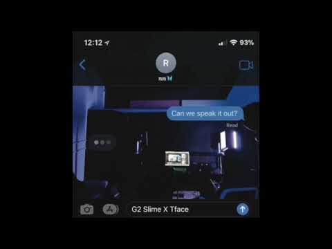 G2 slime X Tface- Speak it out