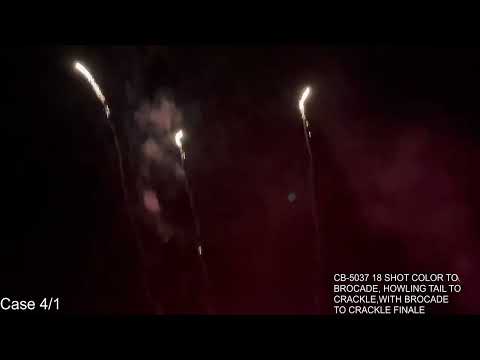 CB-5037 · 18 SHOT COLOR TO BROCADE, HOWLING TAIL