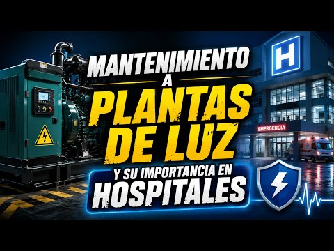Mantenimiento a plantas de luz y su importancia en hospitales