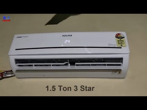 Voltas 1.5 Ton 3 Star Inverter Split AC 183V VERTIS PRISM 2022 Model review