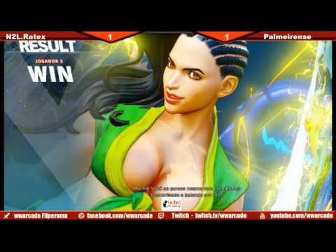 WWNF41 - SFV - N2L.Ratex (Cammy)  vs Palmeirense (Laura) - SEMI FINAL