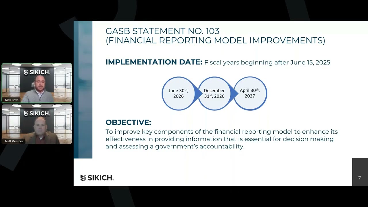Sikich Yellowbook webinar series | session 11 - a year end recap - what to expect for 2026