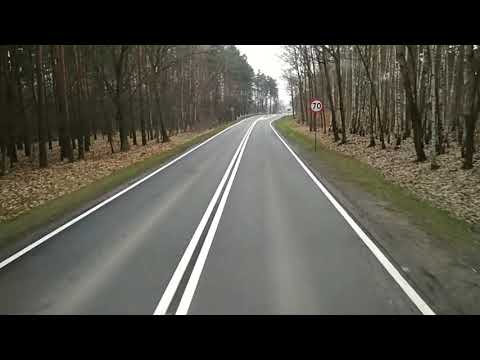 Przejazd DK12 Żagań - Żary. speed x2.5