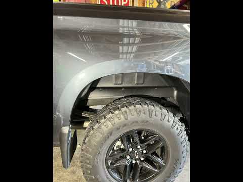 Chevy trail boss with new husky fender liners.
